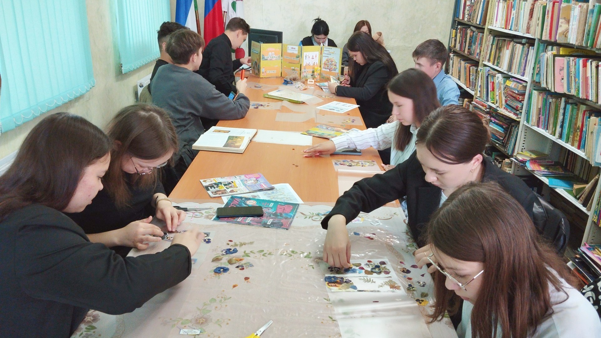 Мастер-класс "Эко-закладка из сухоцветов"